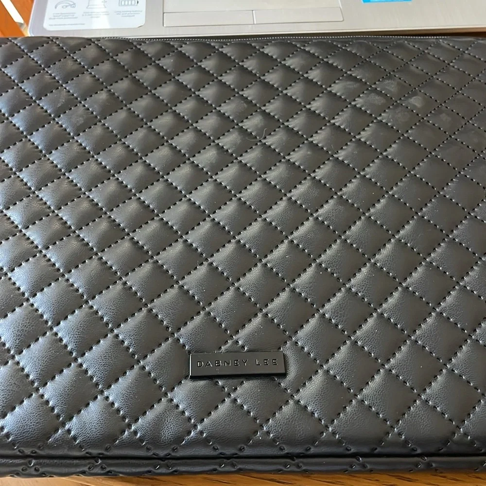 Dabney Lee Quilted Laptop Sleeve Zipper 13” x 9” x 0.75”